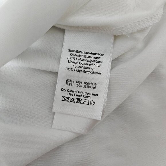 DKNY Ruffle Flutter Sleeve Floral Belted Hi-Lo Midi Dress New - Picture 13 of 14